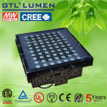 100W Bridgelux Chip waterproof ip65 gas station led canopy light